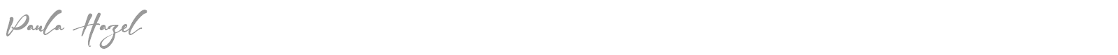 Paula Hazel font preview